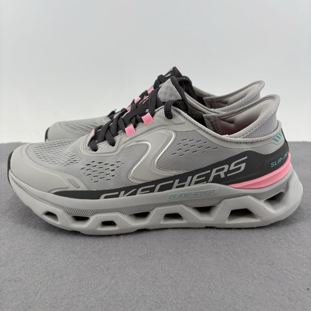 Skechers Women Shoes Glide Gray Altus Comfort Casual Slip-Ins Size 6.5 150519